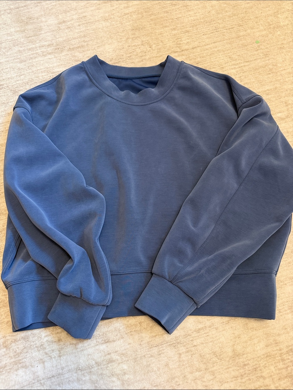 Lululemon Relaxed Navy Crewneck Sweatshirt - Women's Scoop/Crew